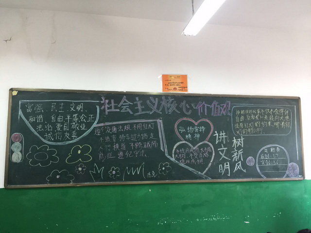 黑板报设计关于3.28